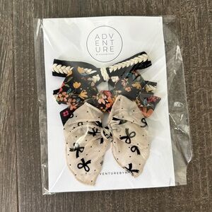 Modern Piggy Bow Clips - Coquette & Floral NEW!
